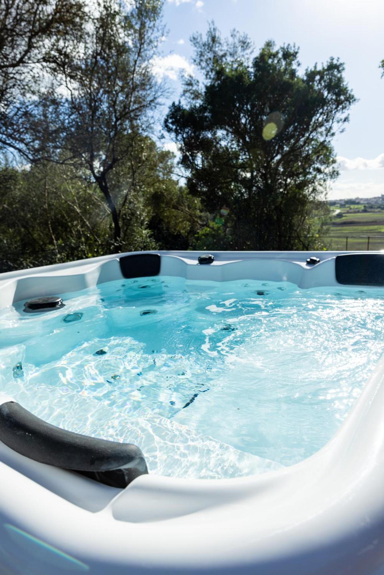Es Mirador De Vernissa Jacuzzi Sauna Y Piscina Santa Margalida Dış mekan fotoğraf