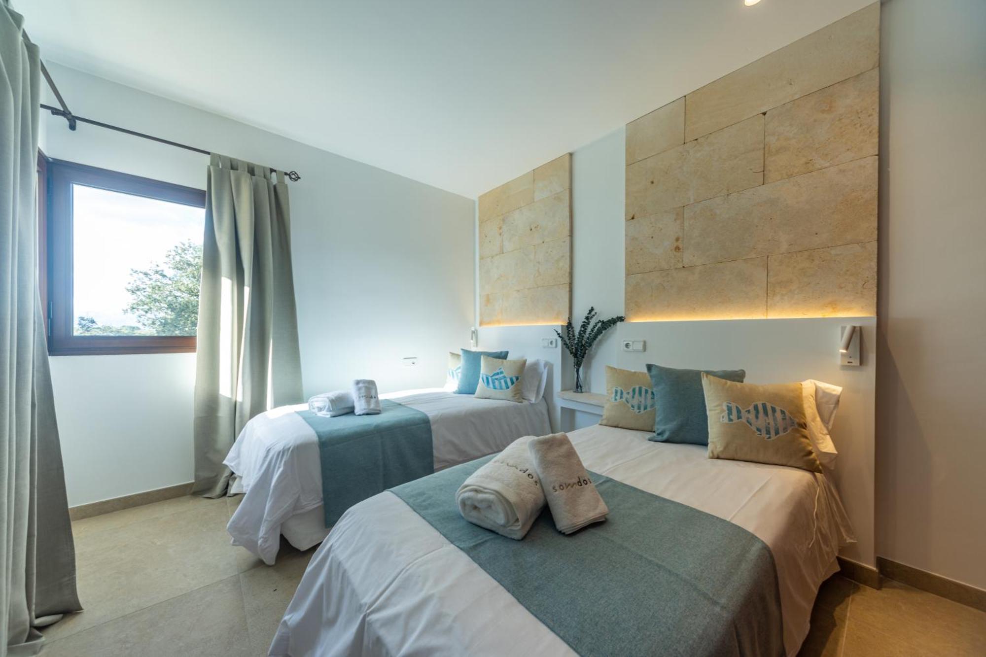 Es Mirador De Vernissa Jacuzzi Sauna Y Piscina Santa Margalida Dış mekan fotoğraf